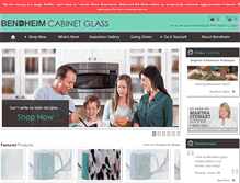 Tablet Screenshot of bendheimcabinetglass.com